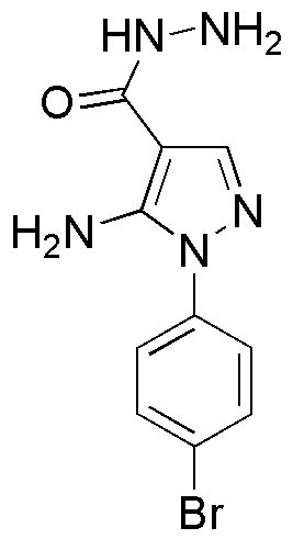 5-Amino-1-(4-bromophenyl)-1H-pyrazole-4-carbohydrazide