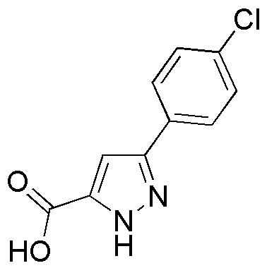 Ácido 3-(4-clorofenil)-1H-pirazol-5-carboxílico