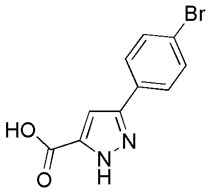 3-(4-Bromophenyl)-1H-pyrazole-5-carboxylic acid