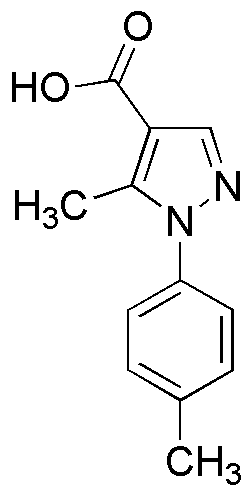 Ácido 5-metil-1-(4-metilfenil)-1H-pirazol-4-carboxílico