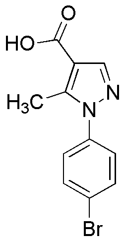 1-(4-Bromophenyl)-5-methyl-1H-pyrazole-4-carboxylic acid