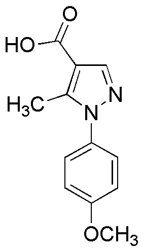 Ácido 1-(4-metoxifenil)-5-metil-1H-pirazol-4-carboxílico