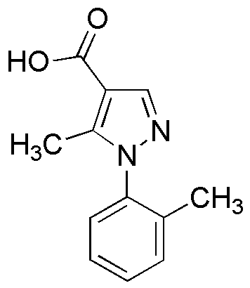 Ácido 5-metil-1-(2-metilfenil)-1H-pirazol-4-carboxílico