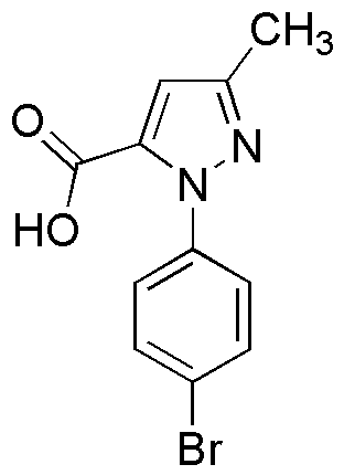 1-(4-Bromophenyl)-3-methyl-1H-pyrazole-5-carboxylic acid