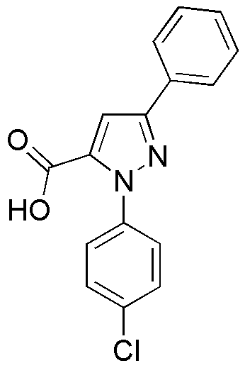 Acide 1-(4-chlorophényl)-3-phényl-1H-pyrazole-5-carboxylique