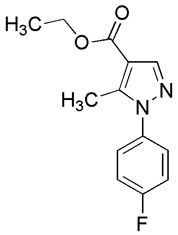 Ethyl 1-(4-fluorophenyl)-5-methyl-1H-pyrazole-4-carboxylate