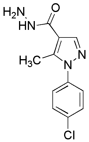 1-(4-clorofenil)-5-metil-1H-pirazol-4-carbohidrazida