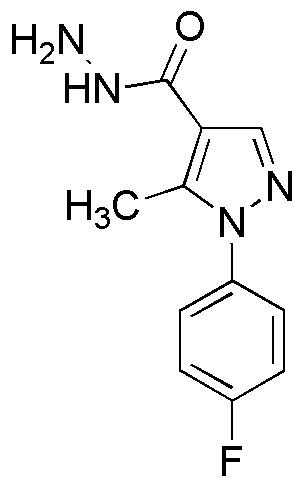 1-(4-fluorophényl)-5-méthyl-1H-pyrazole-4-carbohydrazide