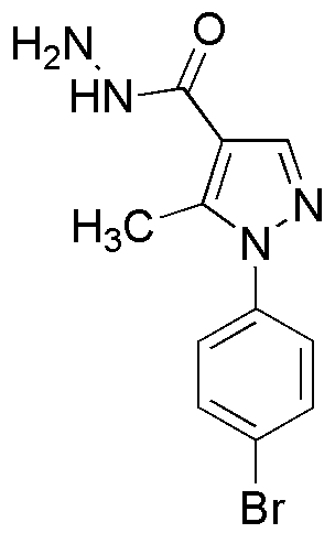 1-(4-bromofenil)-5-metil-1H-pirazol-4-carbohidrazida