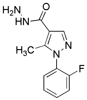 1-(2-Fluorophenyl)-5-methyl-1H-pyrazole-4-carbohydrazide