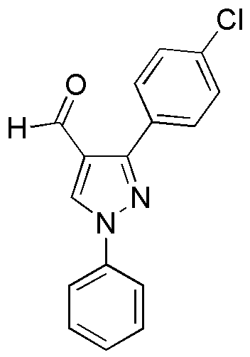 3-(4-chlorophényl)-1-phényl-pyrazole-4-carbaldéhyde