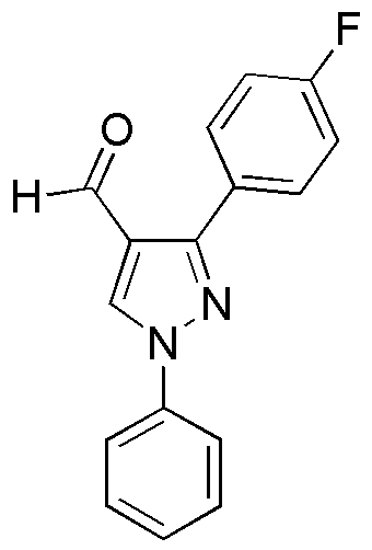 3-(4-fluorophényl)-1-phénylpyrazole-4-carbaldéhyde