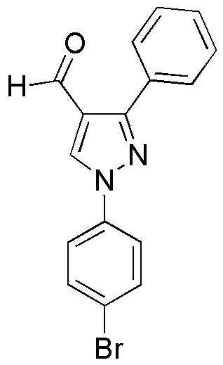 1-(4-bromophényl)-3-phényl-1H-pyrazole-4-carbaldéhyde