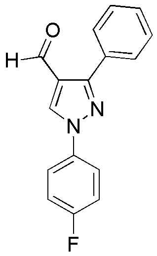 1-(4-fluorophényl)-3-phényl-1H-pyrazole-4-carbaldéhyde