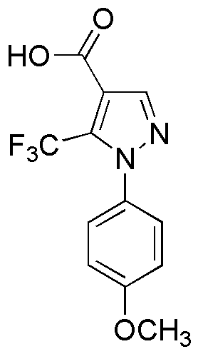 1-(4-Methoxyphenyl)-5-(trifluoromethyl)-1H-pyrazole-4-carboxylic acid