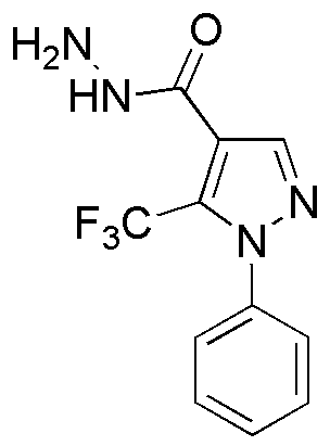 1-Phenyl-5-(trifluoromethyl)-1H-pyrazole-4-carbohydrazide