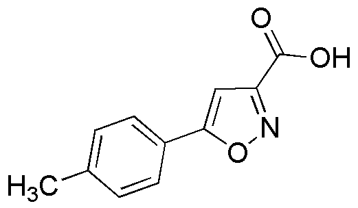 Ácido 5-(4-metilfenil)isoxazol-3-carboxílico