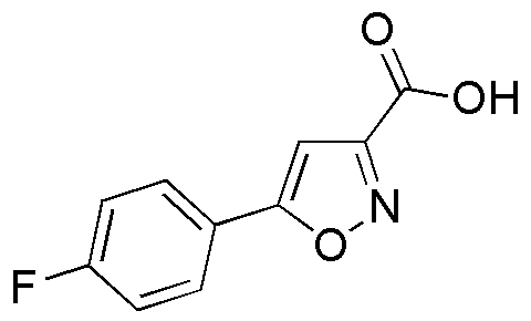 Ácido 5-(4-fluorofenil)-3-isoxazolcarboxílico