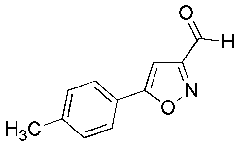 5-(4-méthylphényl)isoxazole-3-carboxaldéhyde