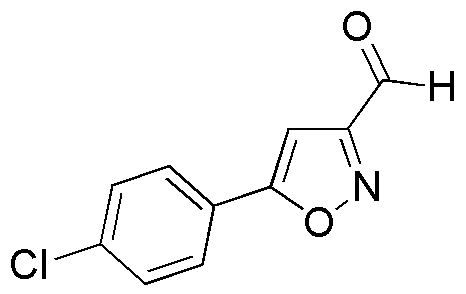 5-(4-clorofenil)isoxazol-3-carboxaldehído