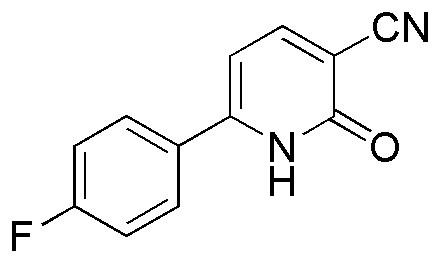 6-(4-fluorofenil)-2-oxo-1,2-dihidropiridina-3-carbonitrilo