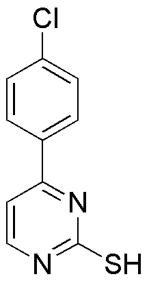 4-(4-Chlorophenyl)-2-pyrimidinethiol