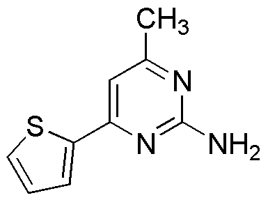 4-méthyl-6-(thiophén-2-yl)pyrimidin-2-amine