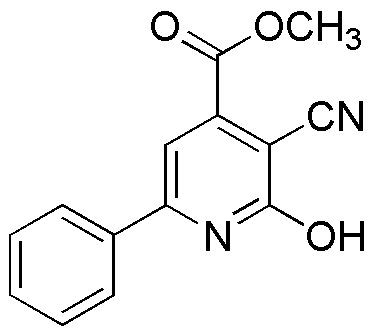 3-ciano-2-hidroxi-6-fenilpiridina-4-carboxilato de metilo