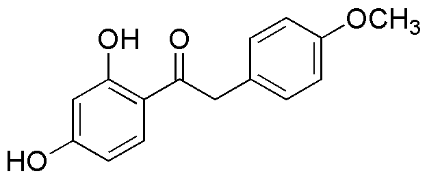 1-(2,4-Dihidroxifenil)-2-(4-metoxifenil)etanona