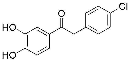 2-(4-clorofenil)-1-(2,4-dihidroxifenil)etanona