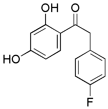 1-(2,4-dihydroxyphényl)-2-(4-fluorophényl)éthanone