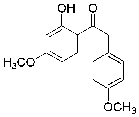 1-(2-Hidroxi-4-metoxifenil)-2-(4-metoxifenil)etanona