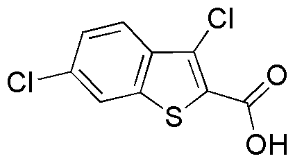 Ácido 3,6-diclorobenzo[b]tiofeno-2-carboxílico