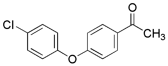 1-(4-(4-clorofenoxi)fenil)etanona