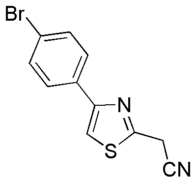 4-(4-bromofenil)-2-tiazolacetonitrilo