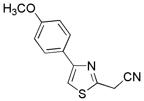 2-[4-(4-méthoxyphényl)-1,3-thiazol-2-yl)]acétonitrile