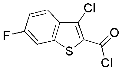 Chlorure de 3-chloro-6-fluorobenzo[b]thiophène-2-carbonyle