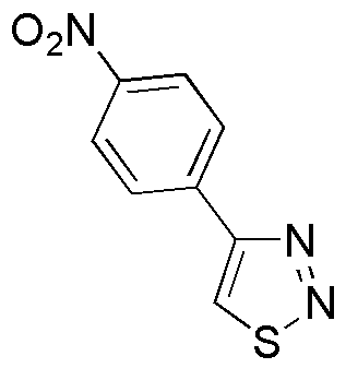 4-(4-nitrophényl)-1,2,3-thiadiazole