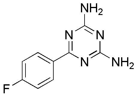 2,4-Diamino-6-(4-fluorophényl)-1,3,5-triazine