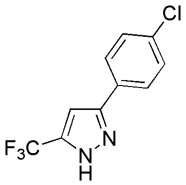 3-(4-Chlorophenyl)-5-(trifluoromethyl)-1H-pyrazole