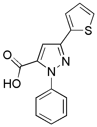 Acide 1-phényl-3-(2-thiényl)-1H-pyrazole-5-carboxylique