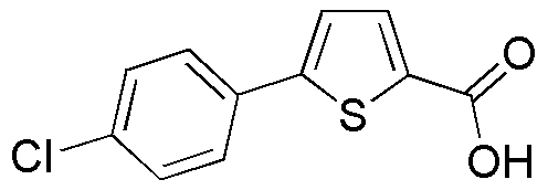 Ácido 5-(4-clorofenil)tiofeno-2-carboxílico