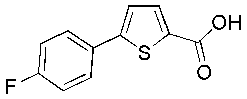 Ácido 5-(4-fluorofenil)tiofeno-2-carboxílico