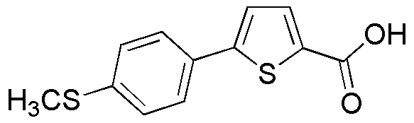 5-[4-(Methylthio)phenyl]thiophene-2-carboxylic acid