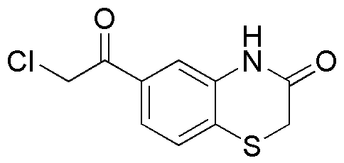 6-(2-chloroacétyl)-2H-benzo[b][1,4]thiazine-3(4H-one