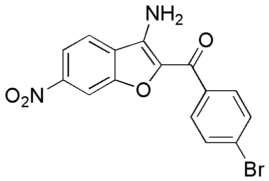 3-Amino-2-(4-bromobenzoyl)-6-nitro-benzofuran