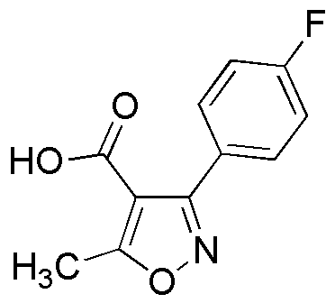 3-(4-Fluorophenyl)-5-methylisoxazole-4-carboxylic acid