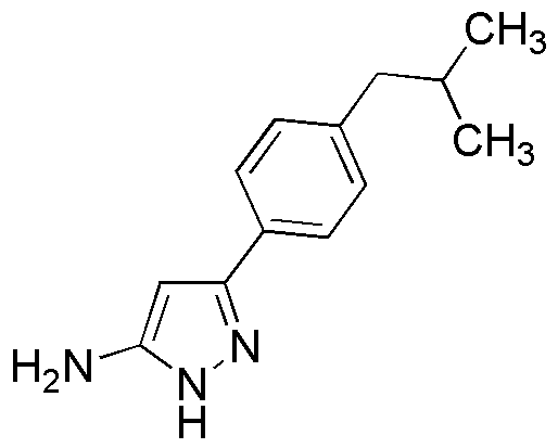 3-(4-isobutylphényl)-1H-pyrazol-5-amine