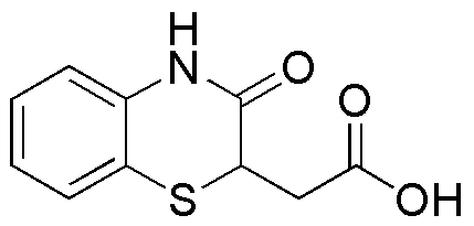 3,4-Dihydro-3-oxo-2H-(1,4)-benzothiazin-2-ylacetic acid