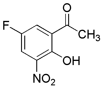 1-(5-fluoro-2-hydroxy-3-nitrophényl)éthanone